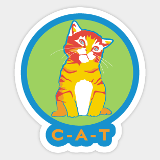 C-A-T Sticker